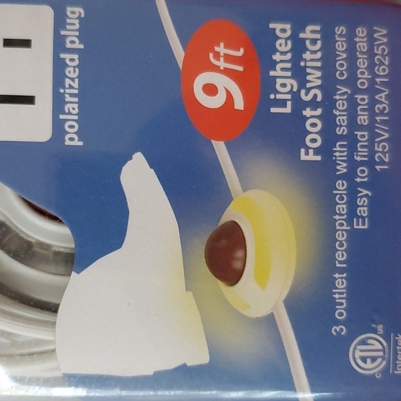 💥 NIB LIGHTED FOOT SWITCH - Picture 2 of 5